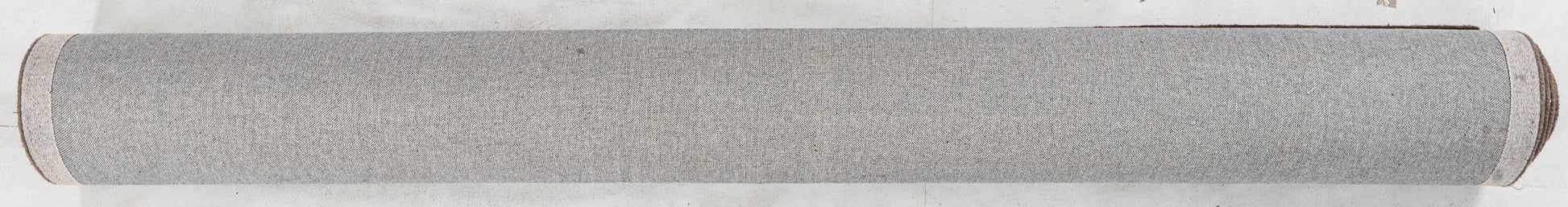Smoke handmade wool and silk rug