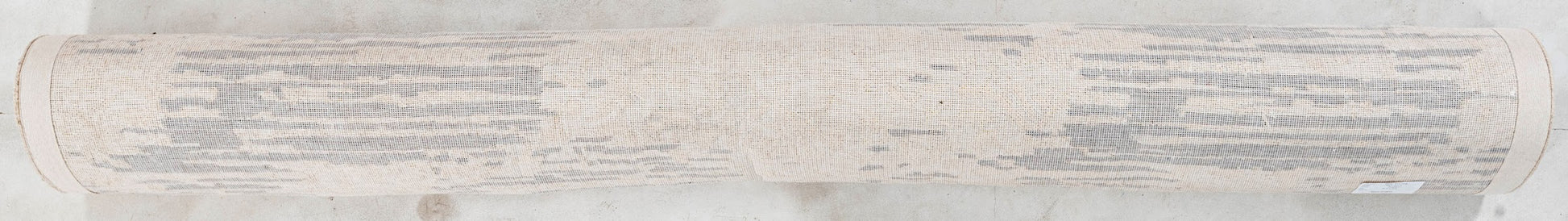 Ivory handmade wool and silk rug